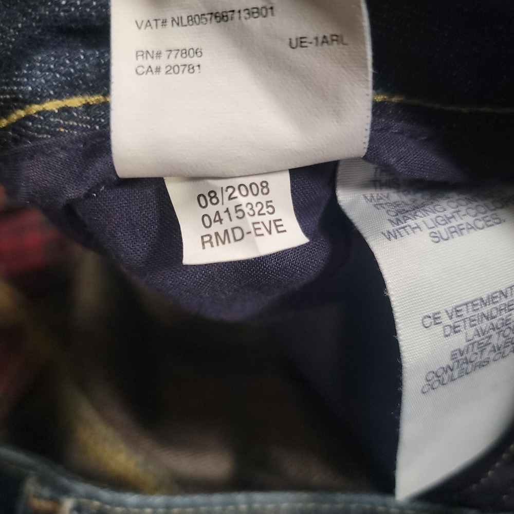Tommy Hilfiger Women Bootcut Jeans Size 12 Blue Dark Wash Denim - Picture 10 of 12